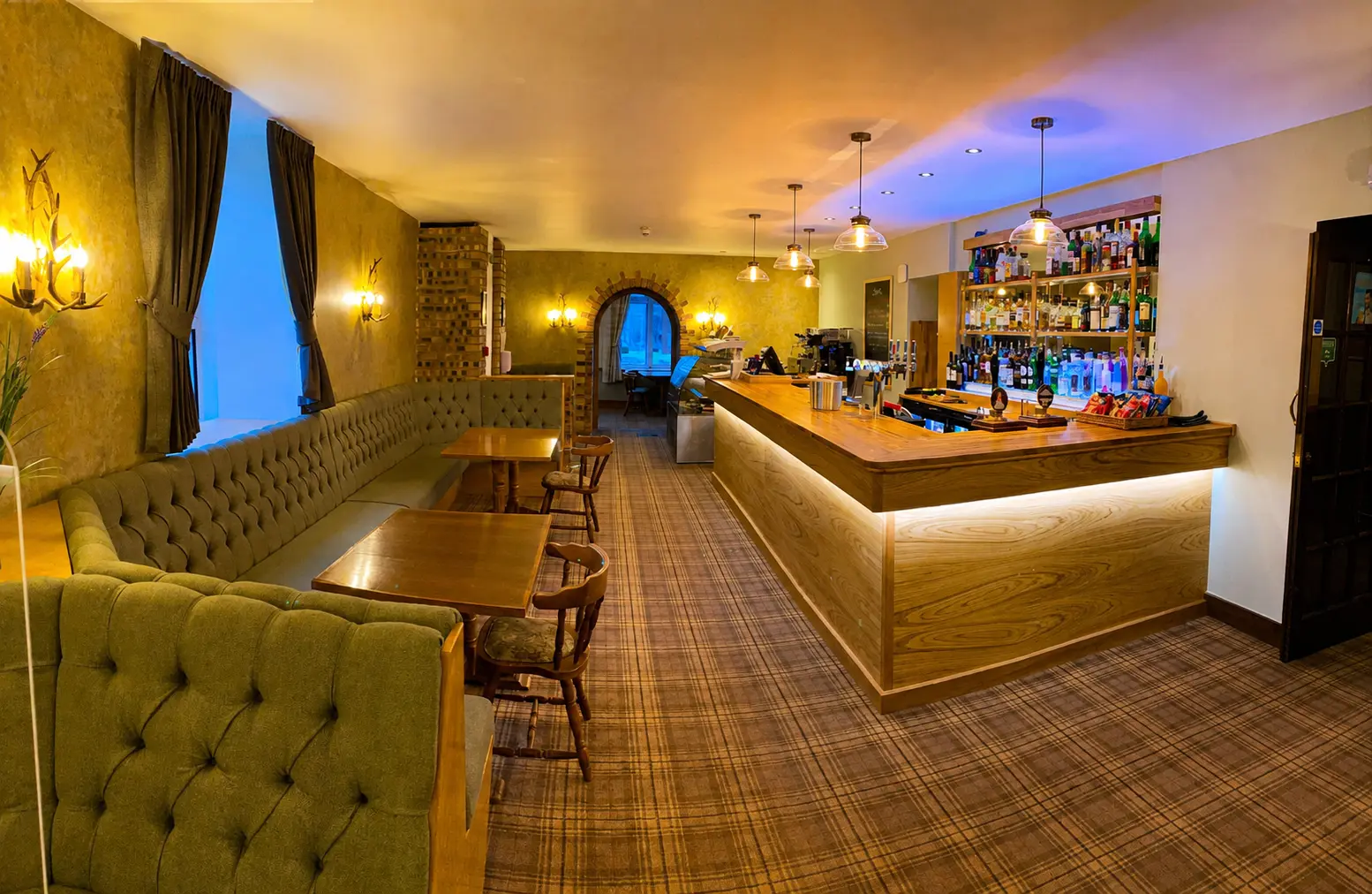 Ghillies Rest bar at the Duke of Gordon Hotel